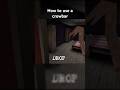 How to use a crowbar granny chapter 2 #granny #shorts