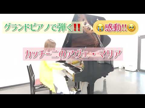 【感動曲🥺】《カッチーニのアヴェ・マリア》／リチャード・クレイダーマンver.／ぷりんと楽譜(上級)／Giulio Caccini:Ave Maria／グランドピアノ／弾いてみた