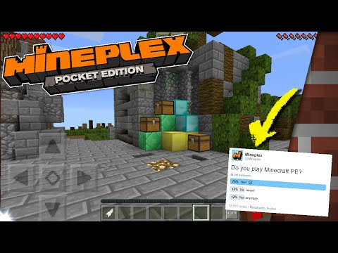 Mineplex PE ya está en Pocket! :D | Minecraft Pocket Edition 0.15/0.16 | Servidores Minecraft PE