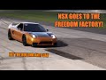 Ripping The NSX At The Freedom Factory!