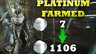 How I Made 1100 Platinum In Under 1 Hour Playing Warframe