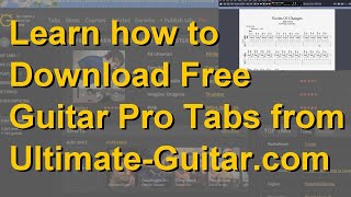 How to Download Free Guitar Pro Tabs from Ultimate-Guitar screenshot 4