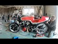 「CBX400F シングルシート固定カラー作成!!」