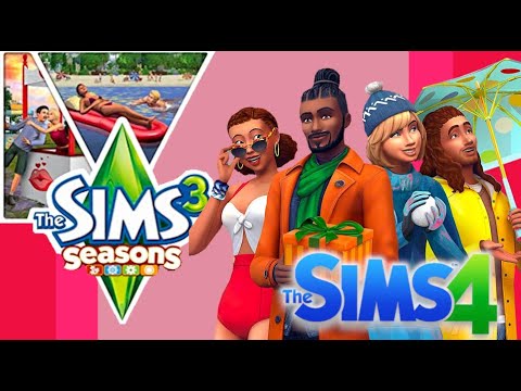 the sims 3 กับ the sims 4 อันไหนสนุกกว่ากัน  Update New  The Sims 3 Seasons vs The Sims 4 Seasons// Which is better?