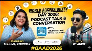 How This Typing Tutorial App is Breaking Accessibility Barriers Ft. Uma | Swalekhen Live Demo!