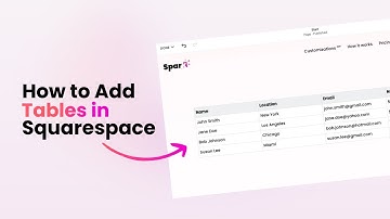 The Simple Secret to Adding Tables in Squarespace (That They Don’t Tell You)