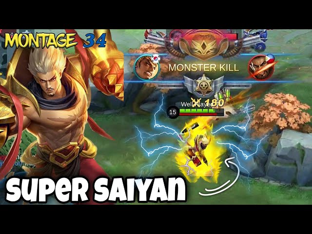 SUPER SAIYAN | Gatotkaca Montage 34 | Mage Build class=