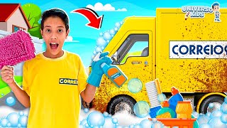 Henrique em uma Aventura Divertida no Carro de Entregas | Uma Historia para Crianças - Universo Kids