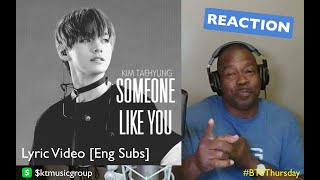 FIRST TIME HEARING | BTS Taehyung 태형 - 'Someone Like You' (Cover) Lyrics |Eng/Kor| REACTION Resimi