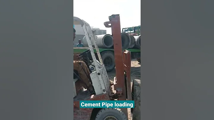 Cement Pipe Loading