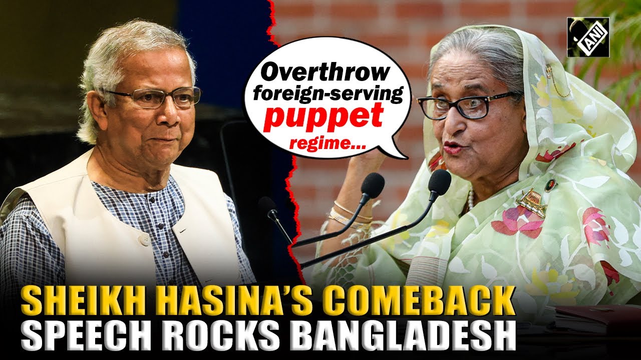 Must Watch Video! Ousted PM Sheikh Hasina’s first public speech rocks Bangladesh amid Election