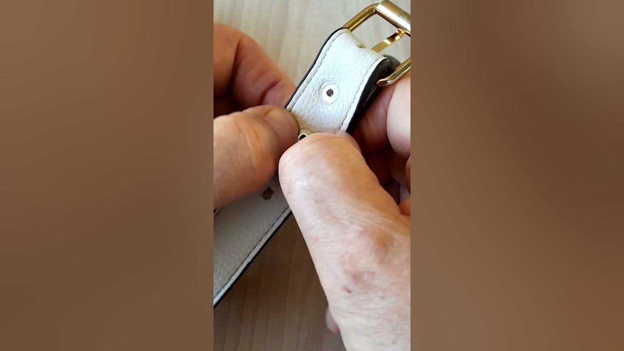 Заклепка для ремня своими руками #diy - YouTube