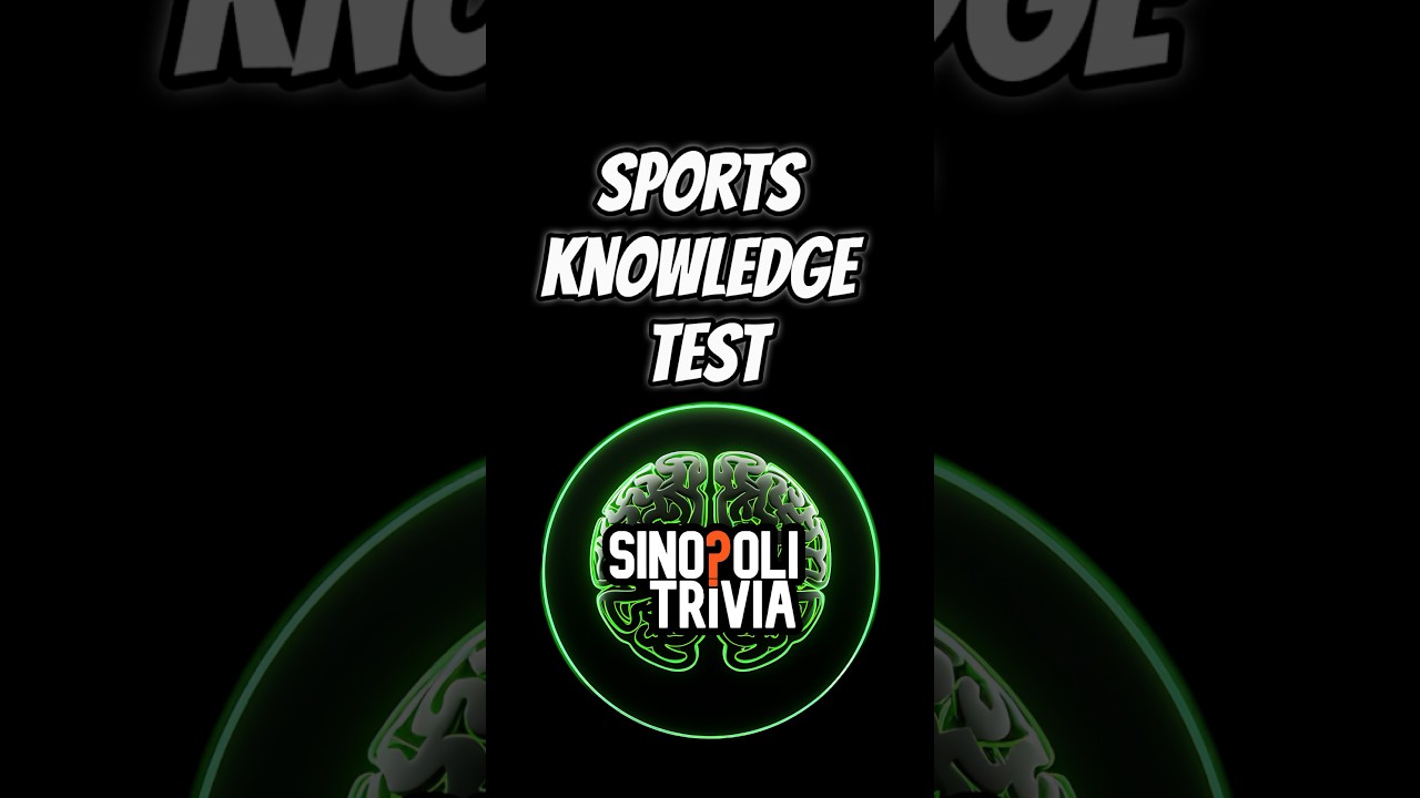 Sport’s trivia questions. Test your sport’s knowledge with this quick quiz.
