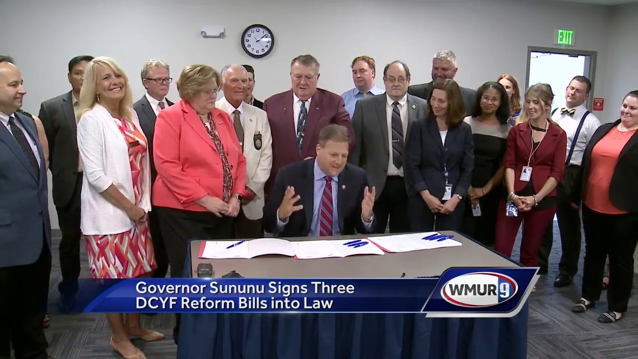 Governor signs bills to bring more funding to DCYF YouTube