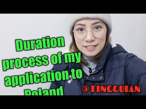 DURATION PROCESS OF MY APPLICATION TO POLAND   @TINGGUIAN VLOGGER IN POLAND