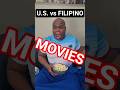 American vs Filipino Movies (They're TOTALLY DIFFERENT) #shorts