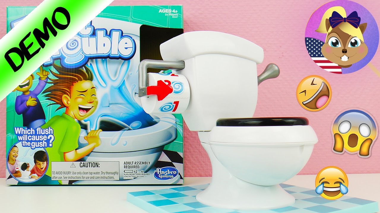 TOILET TROUBLE Game WATER FOUNTAIN COMING FROM THE TOILET Demo