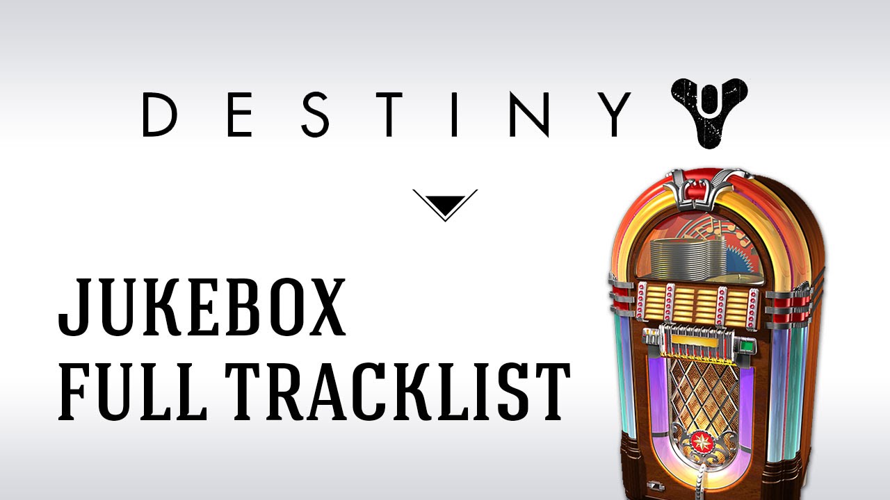 Destiny Jukebox Easter Egg : All tracks / Toutes les musiques