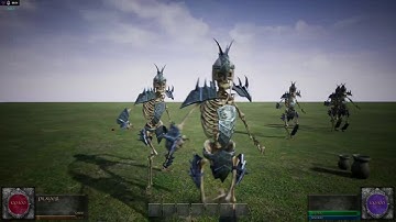 Unreal4 4.16 RPG project "Edenguard" | AI "Skeletal Warlord" Tweaks
