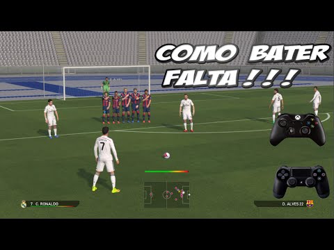 PES 2015: veja dicas para dominar as cobranças de falta do jogo de futebol