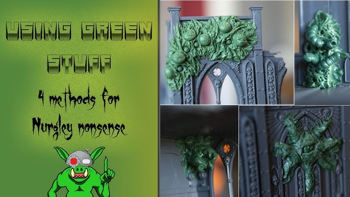 Tutorial: How to use Green Stuff for sculpting » Tale of Painters