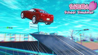 Car Jumping Competition | Sakura School Simulator