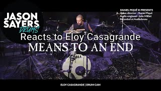 Drummer Reacts to Eloy Casagrande - Means To An End (Sepultura) Drum Playthrough