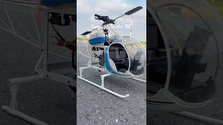 The Bell-47 Hirobo 820-Size #soulofscalerc #helicopter #rc #drone #rchelicopter #toys