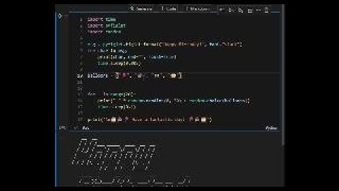 Funny Happy Birthday animation using pyfiglet Python library