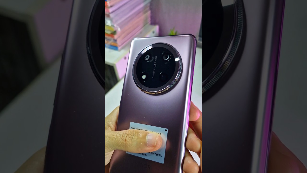 HONOR X9c 5G Titanium Purple Color Unboxing & Testing !! #honor #honorx9c5g #bestphone #unboxing