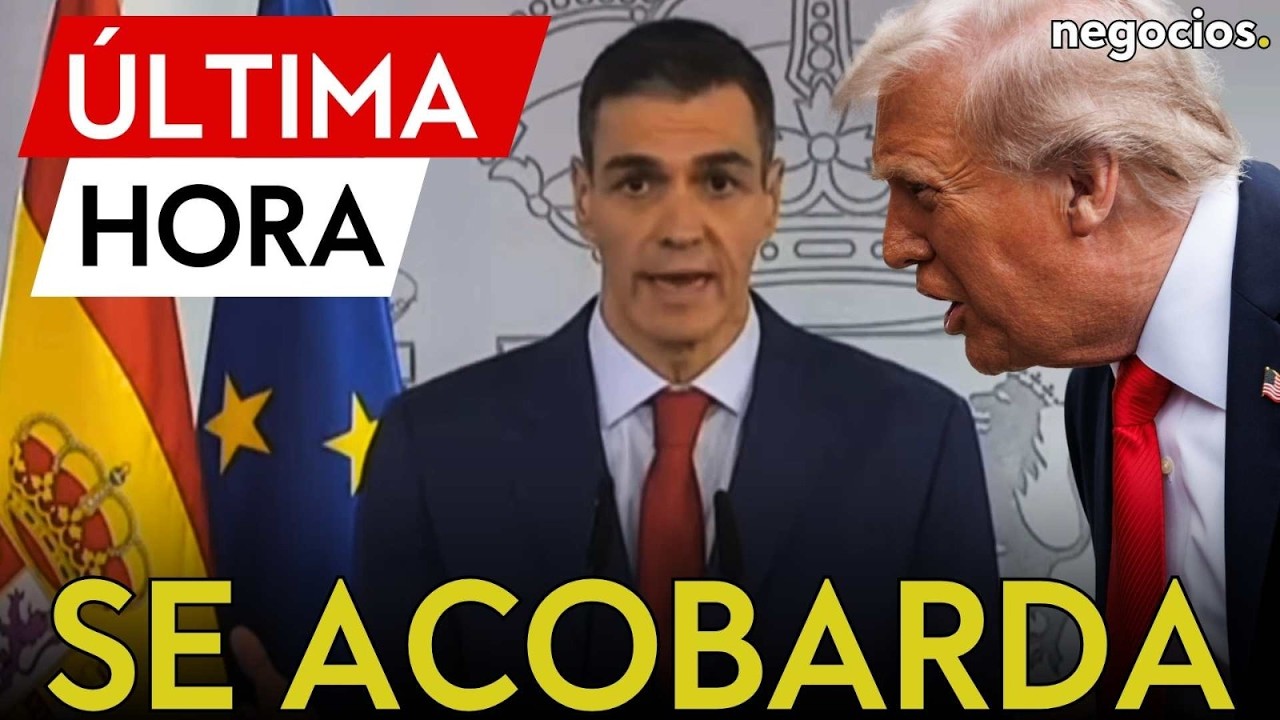 ÚLTIMA HORA | Pedro Sánchez se acobarda ante Trump: ni una palabra de la ruptura EEUU-España