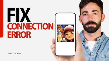 How To Fix Connection Error On Subway Surfers Game App 2025
