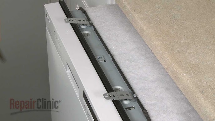 How to install the Top Mounting Brackets on a Whirlpool Dishwasher