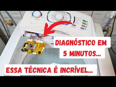 Vídeo: Diagnóstico e reparo de máquinas de lavar faça você mesmo