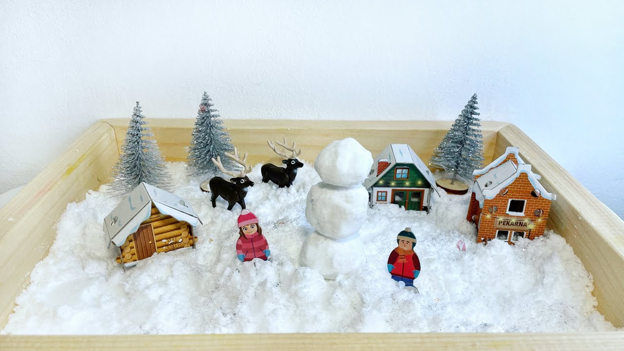 NAREDI SAM: UMETNI SNEG/DIY: FAKE SNOW