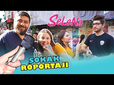 SOKAK RÖPORTAJI SELENAYI İZLEDİNİZ Mİ? ( KOMİK TEPKİLER )