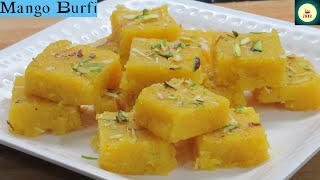 Sirf 10 mins main banaye ye delicious Aam ki burfi [ Mango Burfi ]  -----By , ZMKK