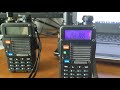 Baofeng hack added 125m band on the bff8hp