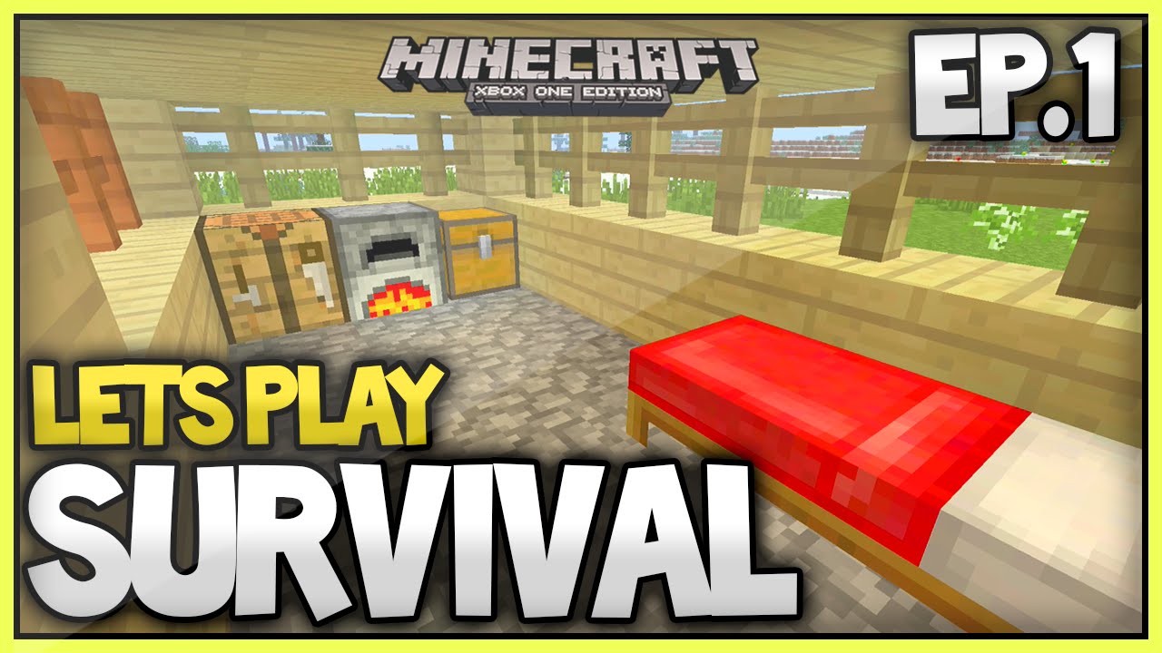 Minecraft Xbox One New Survival Lets Play - Episode 1 (TU31!) - YouTube