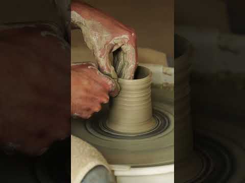 Throwing A Cylinder With Studio Pottery London Instructor Lev Rosenbush