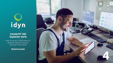 ConnectIT 365 explainer video: Export JSON files from Business Central with the ConnectIT 365 wizard