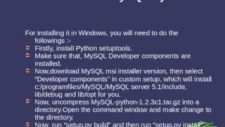 download in few clicks mysql for python files
