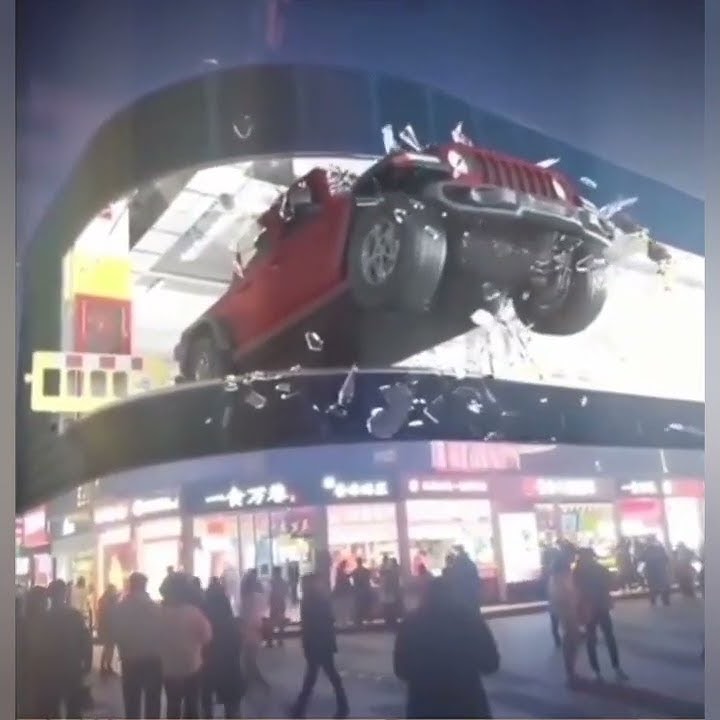 Layar raksasa 3D China mengagumkan
