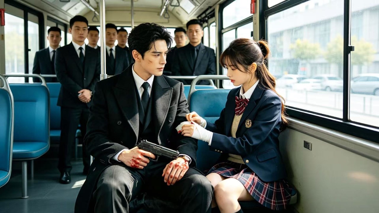 女孩公交车上救下被追杀的陌生男人，本以为是普通人，殊不知男人竟是只手遮天的冷面大佬，10辆豪车将女孩温柔抱回豪宅搂在怀里宠上天！【全集】#一口氣看完 #短劇 #爽劇 #星禾追劇ShortDrama