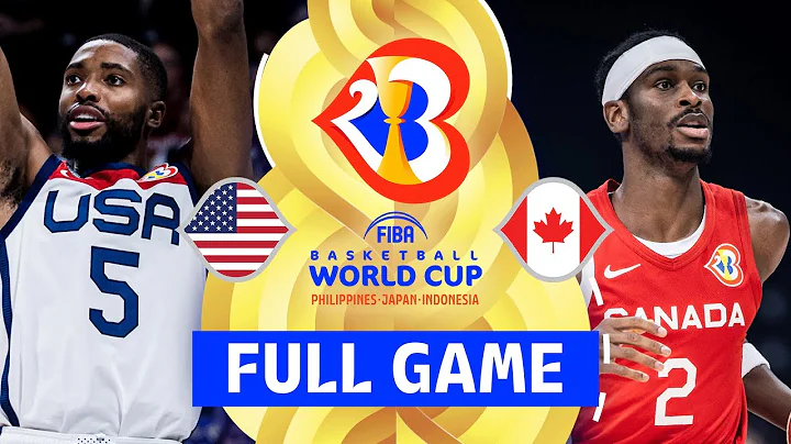 3RD PLACE GAME: USA vs Canada | Full Basketball Game | FIBA Basketball World Cup 2023 - DayDayNews