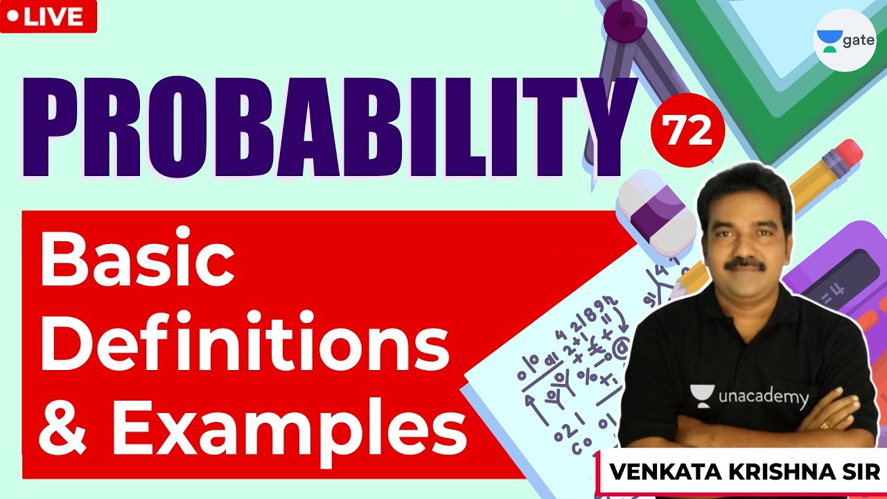 Basic Definitions & Examples | L - 72 | Probability | Engineering Maths ...