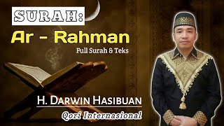 Qori Ust Darwin Hasibuan - Surah Ar - Rahman