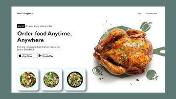 Restaurant Website in 2023 | Ecommerce Site | Food Website using HTML CSS | website with SourceCode