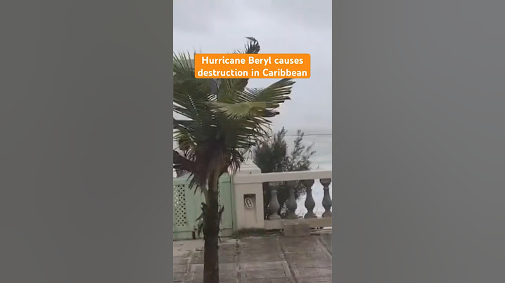 Hurricane Beryl reaches 165 mph wind speeds in Caribbean
