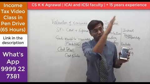 Valuation of excisable goods in Central Excise (Part 1)